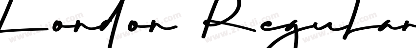 London Regular字体转换